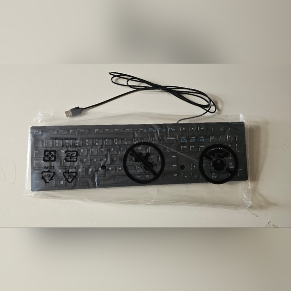 Dell Wired Keyboard - Black KB216 - Picture 3 of 5